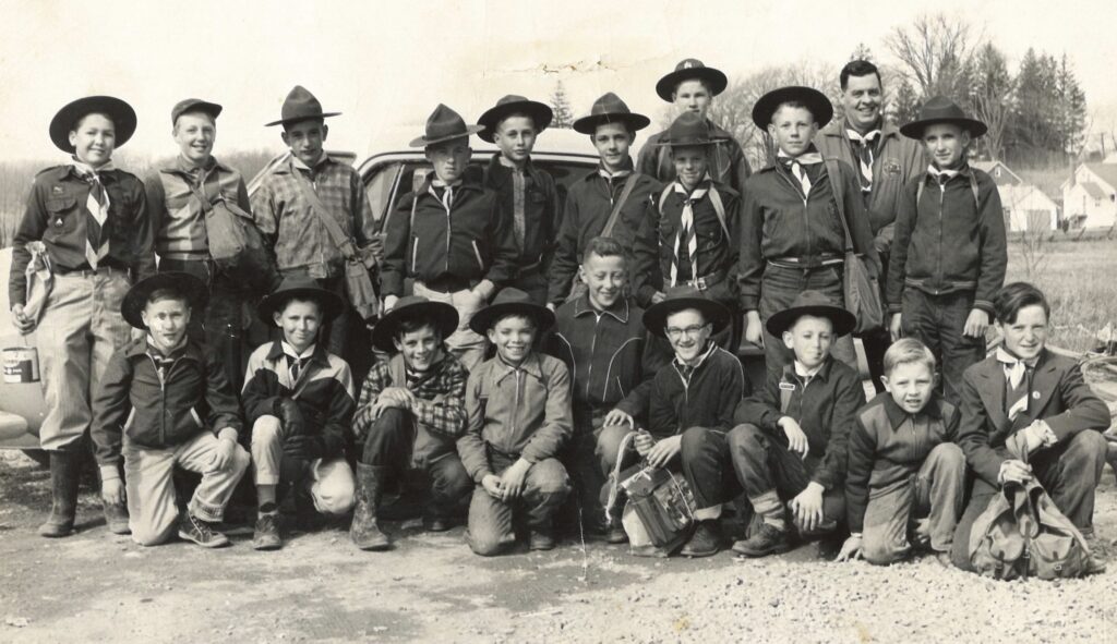 1st Wooler Scouts, 1955